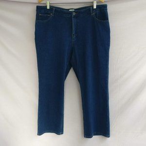 size 18p  Ankle length Blue jeans Cropped Lightweight so so soft denim material